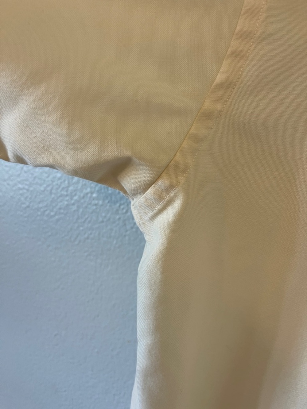 Stafford Short-Sleeve Button-Down Shirt - Cream - Picture 5 of 11